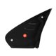 thumbnail image 5 of Front Mud Guard Trim Cover Mud Guard Decorative Cover Black for Prius 2016 To 2021 Right, 5 of 5