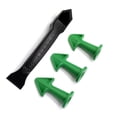 thumbnail image 2 of Kit De Herramientas De Calafateo De 4 Piezas, 3 Boquillas De Calafateo De Plástico Con 1 Juego De Raspador De Lechada, Herramienta De Acabado De Sellador Para Ventana De Piso Moyic HA019276-00, 2 of 6