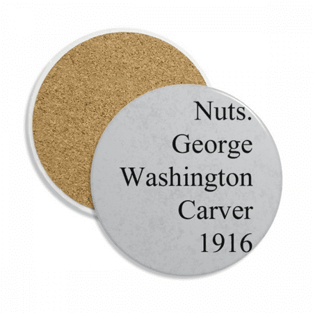 

George Carver Quotes Coaster Cup Mug Tabletop Protection Absorbent Stone