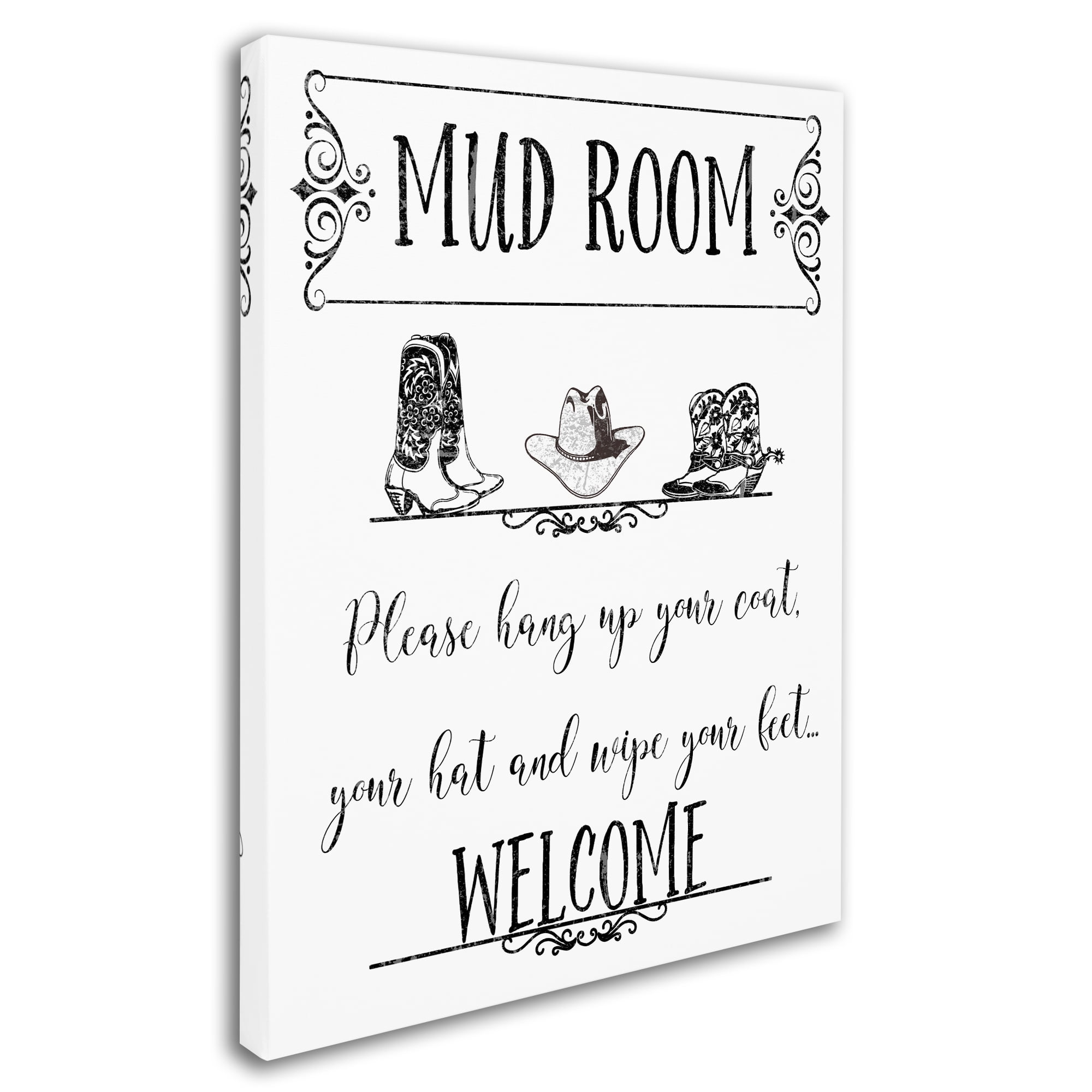 Trademark Fine Art 'Mud Room 5' Canvas Art by Jean Plout