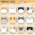 thumbnail image 2 of 12 pcs Cute Sticky Notes Kawaii Funny Animals Sticky Notes Pad Cartoon Memo Self-Adhesive for Vet Gift Office School Tab Animal, 2 of 4