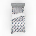 thumbnail image 2 of Ambesonne Tropical Bedding Set 4 Pcs, Exotic Forest Growth Petal, Queen, Multicolor, 2 of 3
