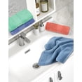 thumbnail image 2 of Cleanbear Face-Cloth Washcloths Set,100% Cotton, High Absorbent, 6-Pack 6 Colors, Size13 x13-deep Color, 2 of 7