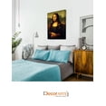 thumbnail image 3 of DECORARTS - Mona Lisa by Leonardo DaVinci. The World Classic Art Reproductions. Giclee Canvas Prints Wall Art for Home Decor 20x30"x1.5", 3 of 7