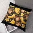 thumbnail image 7 of Monkeys Love Banana Pillowcase for Body Pillow Long Soft Throw Pillow Case Cover for Bed Couch, 7 of 7