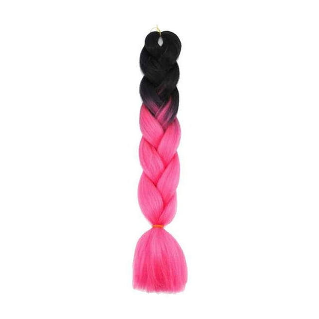 fastboy Gradient Color Women Braid Hair Large Braiding Hair Wigs High Temperature Fiber Synthetic Hair Extensions