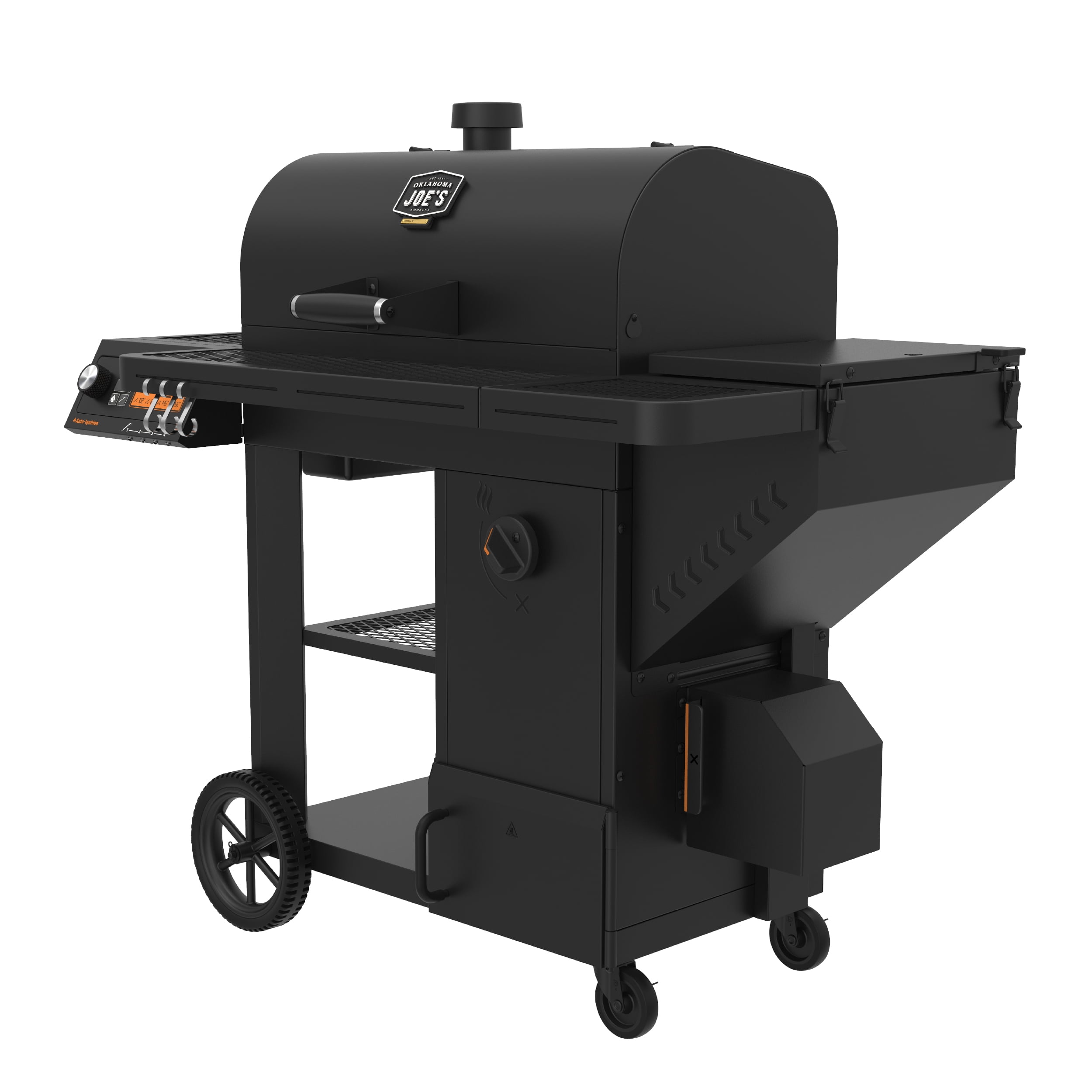 Oklahoma Joe’s® Tahoma® 900A DLX Auto-Feed Charcoal Smoker & Grill + Wi-Fi®