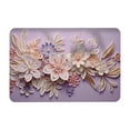 thumbnail image 3 of Xihbxyly Alfombrilla de Baño de Diatomita, Microfibra Suave, Base Antideslizante de Tpr, Absorbente de Secado Rápido, Ideal para Duchas de Baño, Regalo Decorativo, Lavable a Máquina., 3 of 7