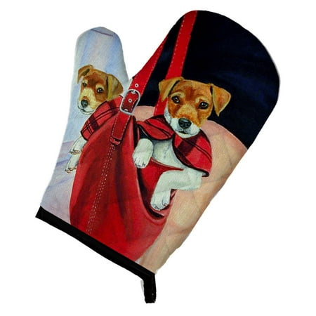 

Carolines Treasures 7251OVMT Jack Russell Terrier Oven Mitt Large multicolor