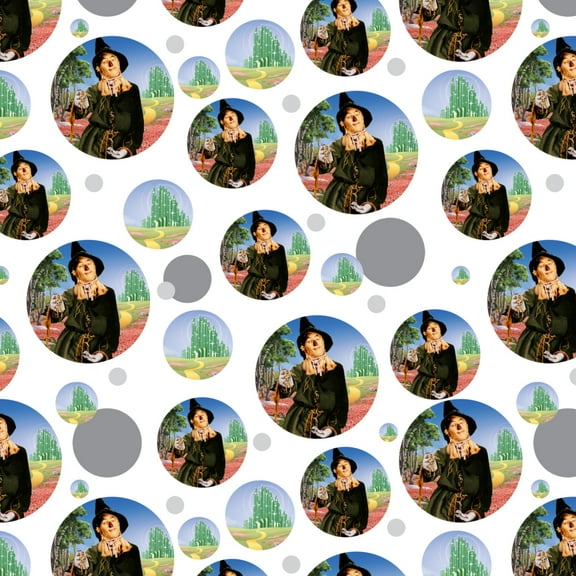 Wizard of Oz Scarecrow Character Premium Gift Wrap Wrapping Paper Roll