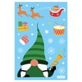thumbnail image 1 of Papá Noel Y Renos, Centro Comercial, Decoración Navideña, Sin Adhesivos, Pegatinas Para Ventanas, Pegatinas Electrostáticas., 1 of 1