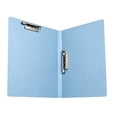 thumbnail image 2 of Double Strong Clips File Folder Report Cover, Punchless Binder, Office Project Folder, Commercial or School Documents File Folder, for Letter Size or A4 Size, 100 Sheet Capacity, LIGHT Blue 1PC, 2 of 8