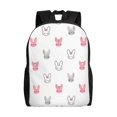 thumbnail image 1 of Disketp Girl Rabbit Mochila Unisex de Apertura Lateral Completa, Mochila para Laptop para Escuela, Trabajo y Viajes, 1 of 8