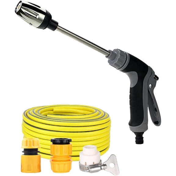 Waterblitz Pressure Washer with 3-Way Adjustable Nozzle, Turn Any Hose into a High-Pressure Water Jet, Portable Washer for Car, Floor, Wall Cleaning