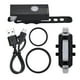 thumbnail image 2 of Juego de luces para bicicleta, recargable por USB, faro y luz trasera para bicicleta, impermeable, p Abanopi Luces de bicicleta, 2 of 7