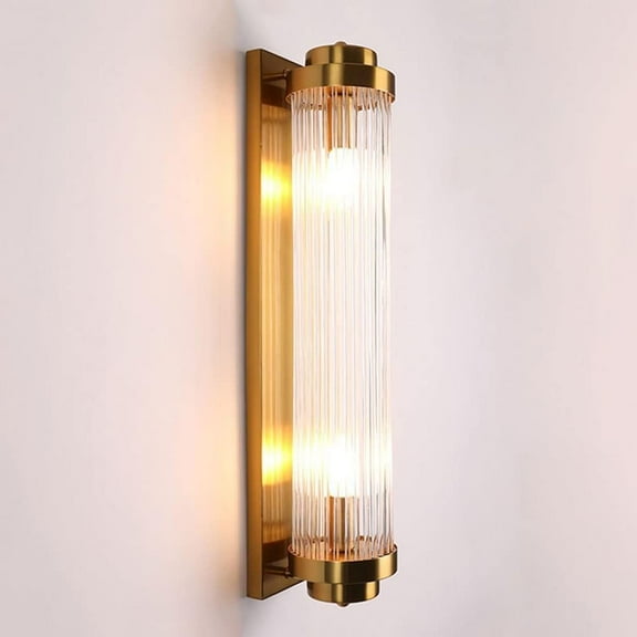 Adjustable Crystal Wall Sconce Gold Metal Wall Light, Luxurious Style Indoor Lighting Fixture postmodern Wall Lamp, Bedroom Bedside Living Room Stair Wall Mount Lights