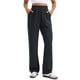 thumbnail image 1 of Pantalones deportivos CRZ YOGA SoftAura para mujer de pierna ancha, talla XL, color negro, 1 of 5
