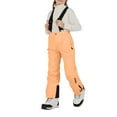 thumbnail image 3 of dgysar Girls Boys Girls Unisex Insulated Snow Ski Pants Winter Water-Resistant Windproof Outdoor Orange 140, 3 of 6
