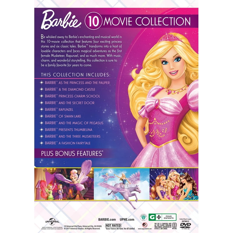 Dvd barbie collection sale