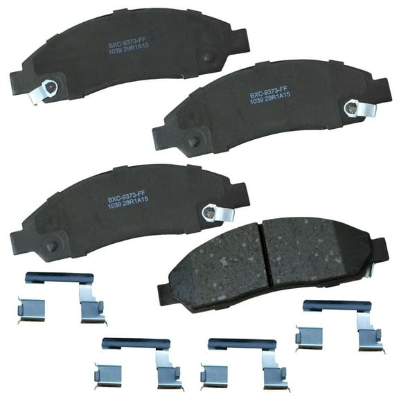 Disc Brake Pad Set Fits select: 2004-2008 CHEVROLET COLORADO, 2004-2008 GMC CANYON