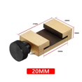 thumbnail image 2 of Bloque de posicionamiento de límite de regla ajustable para localizador de línea de carpintería (20 mm), 2 of 9