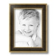 thumbnail image 2 of ArtToFrames 8x11" Black Panel With Gold Lip Picture Frame, Multi Wood Poster Frame, with Regular Glass and 2 (FBPL-5092), 2 of 7