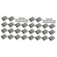 thumbnail image 4 of WORGEOUS 20 pcs  Glass Sliding Door Guides Glass Door Slider Portable Shower Door Guides, 4 of 8
