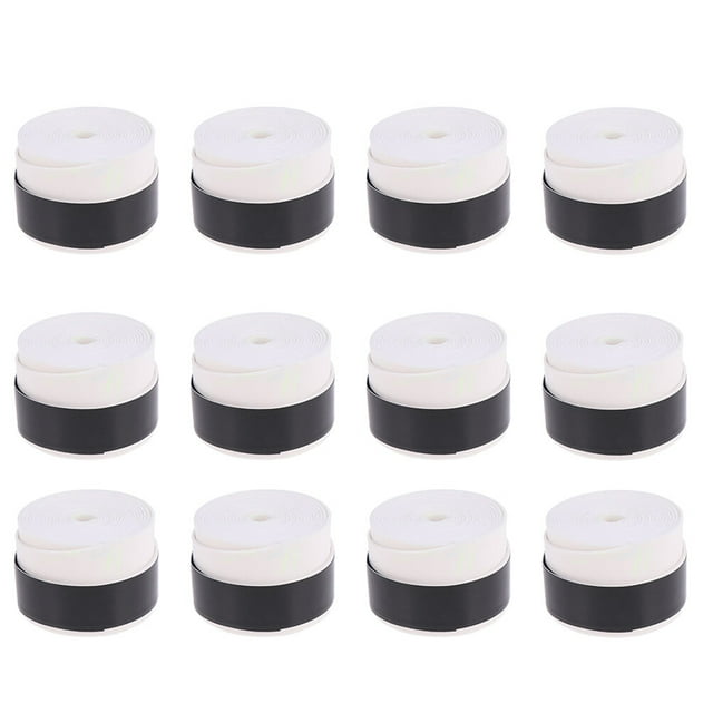 12pcs Racket Overgrips Anti-slip Tennis Racket Overgrips Sweatband Grip Tapes