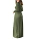 thumbnail image 2 of Vestido De Manga Larga Vestido De Cuello Redondo Vestido De Bolsillos Laterales Vestido De Manga Larga De Cuello Redondo De Mujer Vestidos Largos Lisos Sueltos Bolsillos Laterales ANGGREK Otros, 2 of 6