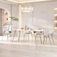 thumbnail image 5 of Luxury Modern Restaurant Dining Tables Nordic Console Coffee Tables Gold Home Living Room Muebles Para El Hogar Hotel Furniture My Lux Decor Round, 5 of 25