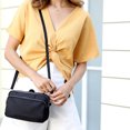 thumbnail image 4 of Bolso bandolera de nailon correa de hombro ajustable cremallera bolso informal femenino para fiesta, 4 of 9