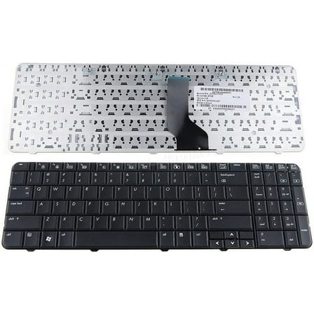 New Laptop US Keyboard Replacement for HP Compaq CQ60 CQ60Z G60 G60T 496771-001 NSK-HAA01 MP-08A93US-442, US Layout Black Color