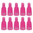 thumbnail image 1 of Unique Bargains 10 Pcs Pince à Ongles Outils de Soin des Ongles pour Femmes Rose Rouge, 1 of 6