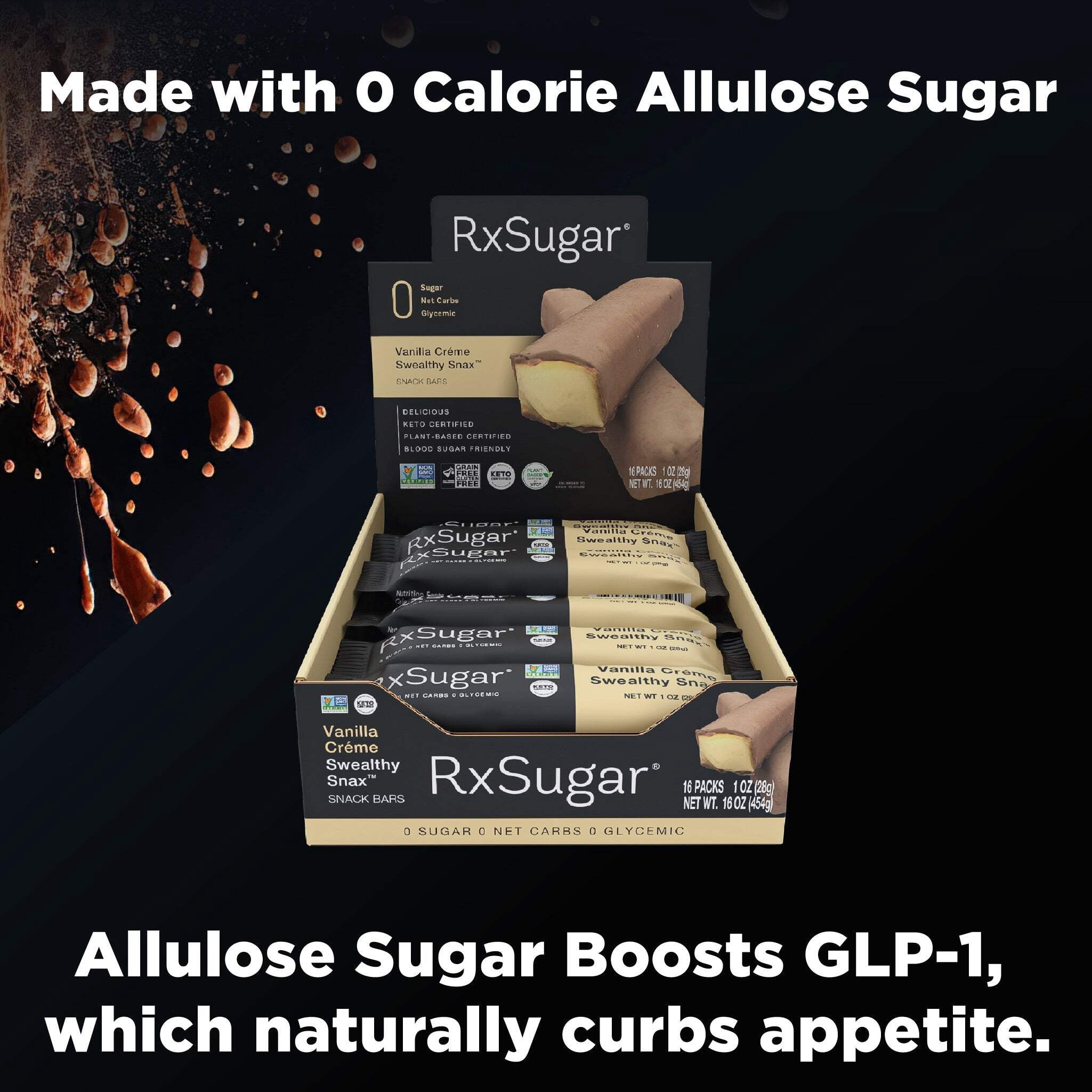 (2 pack) RxSugar Swealthy Snax