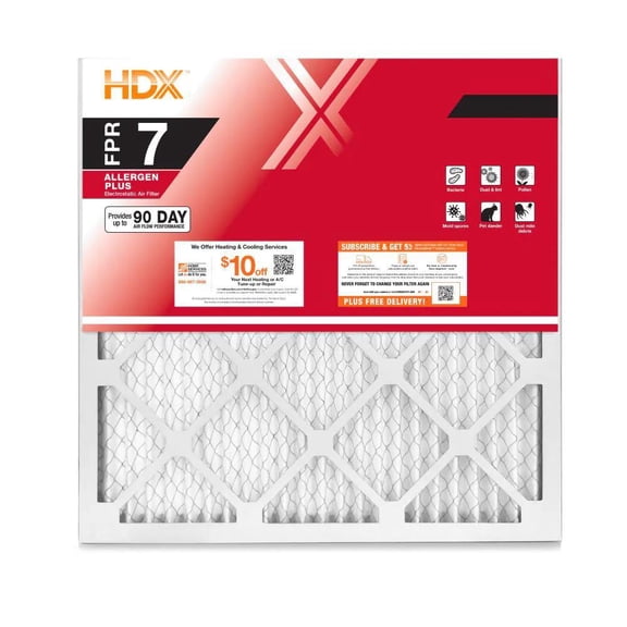 14 X 14 X 1 Allergen Plus Pleated Air Filter FPR 7