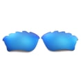 thumbnail image 4 of Walleva Ice Blue Polarized Vented Lenses And Blue Rubber Kit For Oakley Half Jacket XLJ Sunglasses, 4 of 5