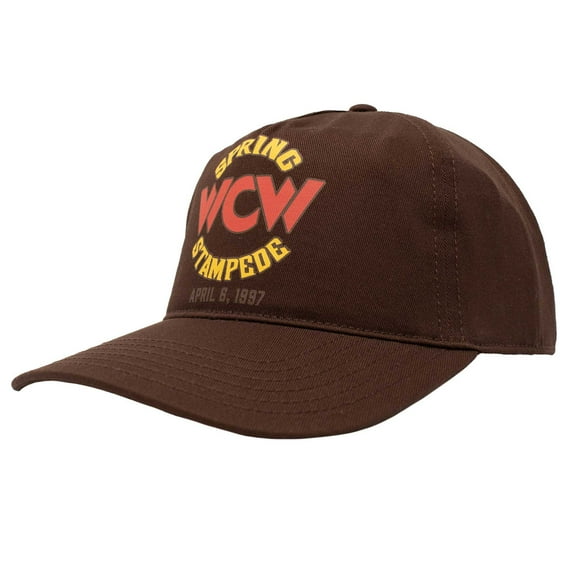 Men's Ripple Junction Brown WCW 1997 Spring Stampede Adjustable Hat