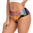 thumbnail image 2 of Fotbe Bioluminescent Underwater Flower Calzones Estampados para Mujer – Ropa Interior de Algodón, Cómoda, Suave y Elástica-3X-Large, 2 of 6