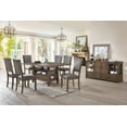 thumbnail image 2 of Myco Furniture AL210-S 20 x 24 x 40 in. Adeline Side Chair, Graywash - Set of 2, 2 of 2