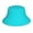 Aqua, variant on Darkmagenta Reflective Double-Sided Bucket Hat, Sun Hat, Soft and Breathable for Gardening, Beaching, Camping, Hiking, Fishing
