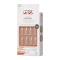 thumbnail image 4 of KISS Salon Acrylic Natural Nails - Crystal Clear, Long Sculpted, 4 of 4