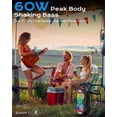 thumbnail image 2 of Parlante Bluetooth ABigDay DF-720 de 60W con Doble Woofer de 4" y 12 Horas de Reproducción, 2 of 9