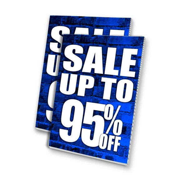Sale Up To 95 Percent Off (24" X 36") 4mm Corrugated Plastic Panel, Graphics Applied To 1 Side (Pk of 2)