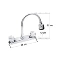 thumbnail image 3 of Llave Mezcladora Agua Fregadero O Tarja De Cocina Idrop  Cromado 2 Funciones Manerales Queen, 3 of 3