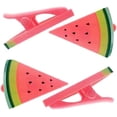 thumbnail image 3 of 2 Set (4 Ct) Coconut / Watermelon Beach Towel Clips Jumbo Size for Beach Chair, Cruise Beach Patio, Pool Accessories for Chairs, Household Clip, Baby Stroller, 3 of 3