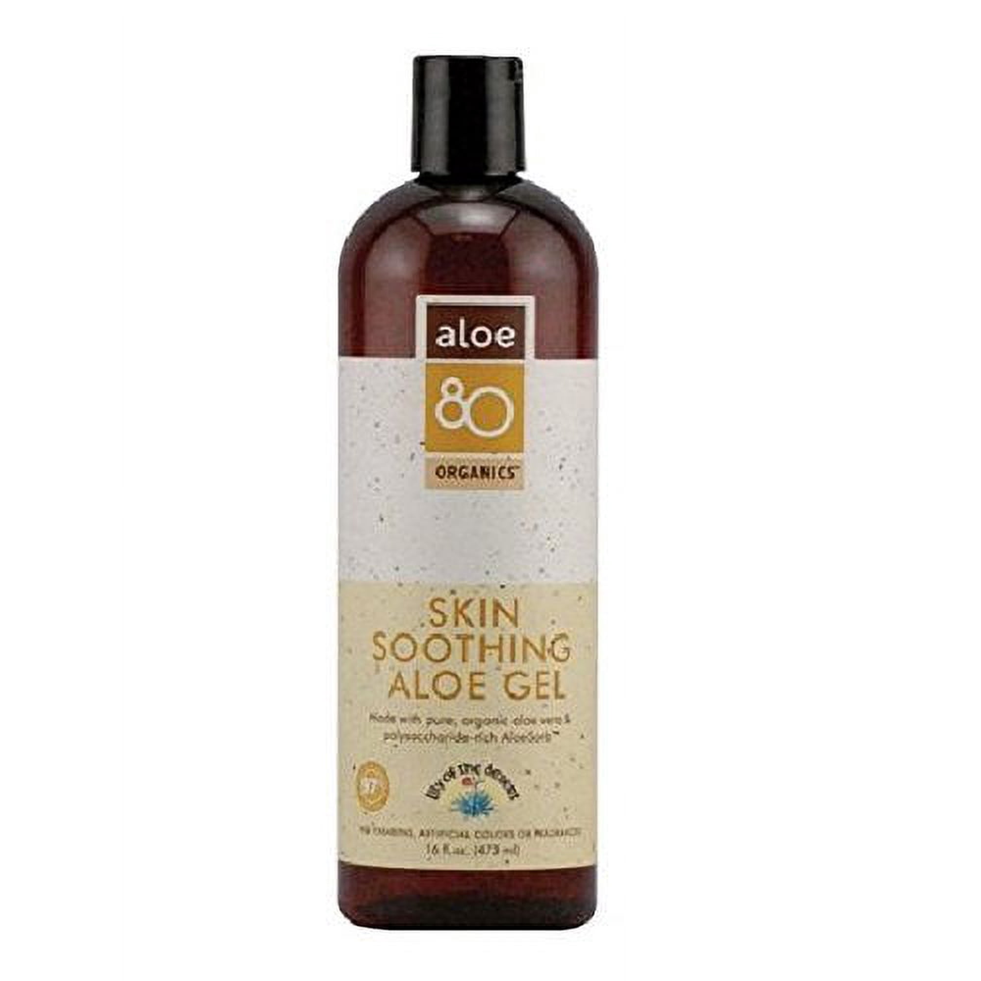 Lily of the Desert Aloe 80 Organics Skin Soothing Aloe Gel 16 fl. oz. Body Care 220453