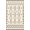 Beige, Pattern 17, variant on ODIKA 4'x6' Blue Orange Botanical Palm Fronds Modern Washable Area Rug Contemporary Leaf Motif Pattern Design Pet Friendly, Non-Shedding for Bedroom, Reading Nook