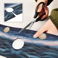 thumbnail image 6 of Yayeee Faucet Mat for Kitchen Sink 14.7" Diatomite Long Splash Guard Pad, Ocean Waves, 6 of 7