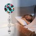 thumbnail image 3 of 12 Inch Wall Clock Battery Operated Silent Clock Decorative for Office, Kitchen, Outdoor, Living Room，Cupcake Blue Stunning, 3 of 4