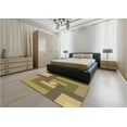 thumbnail image 5 of Ahgly Company Machine Washable Indoor Rectangle Transitional Oak Brown Area Rugs, 2' x 3', 5 of 7